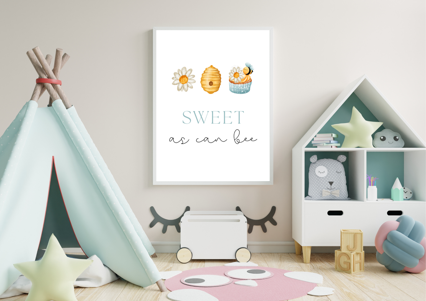Sweet as Can Bee Print