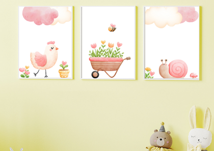 Farmhouse Nursery Art
