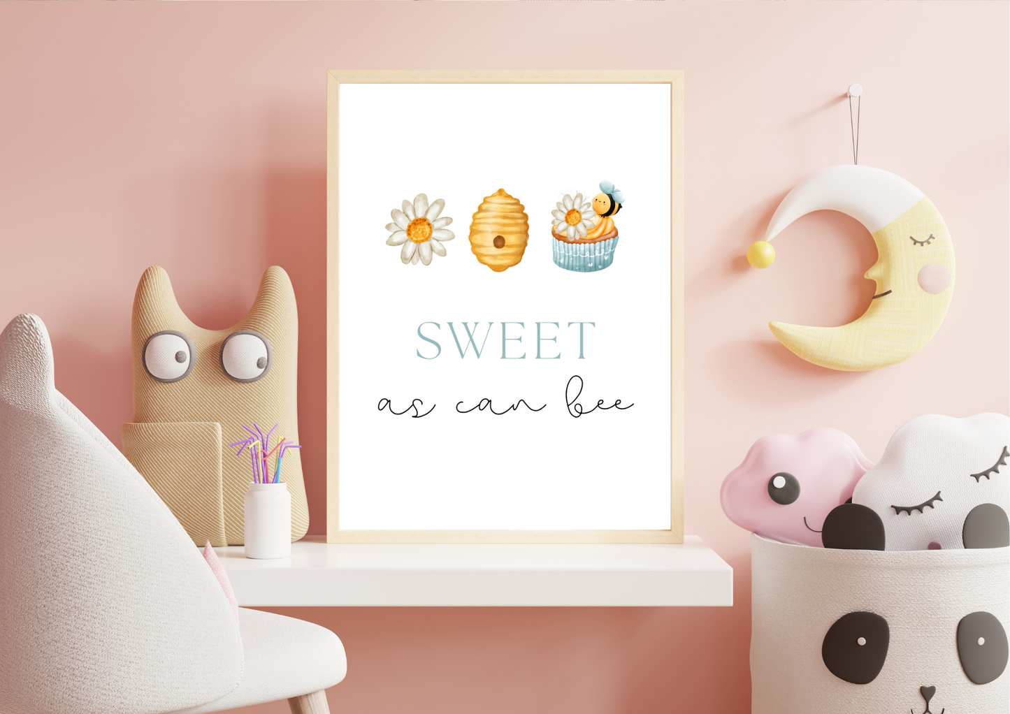 Sweet as Can Bee Print