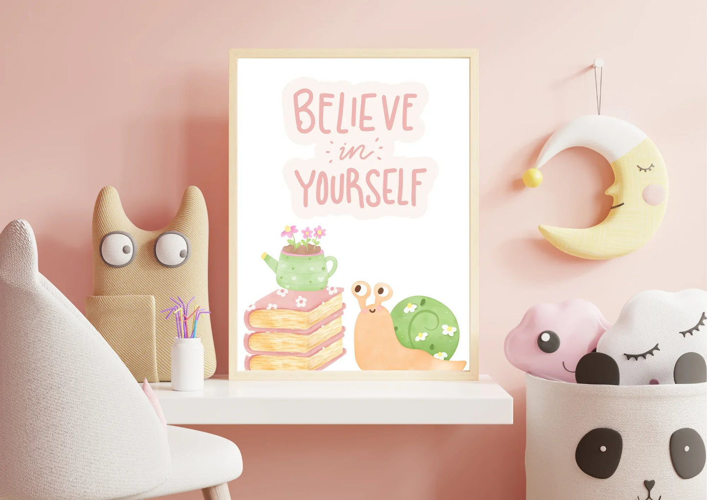 Snail nursery decor