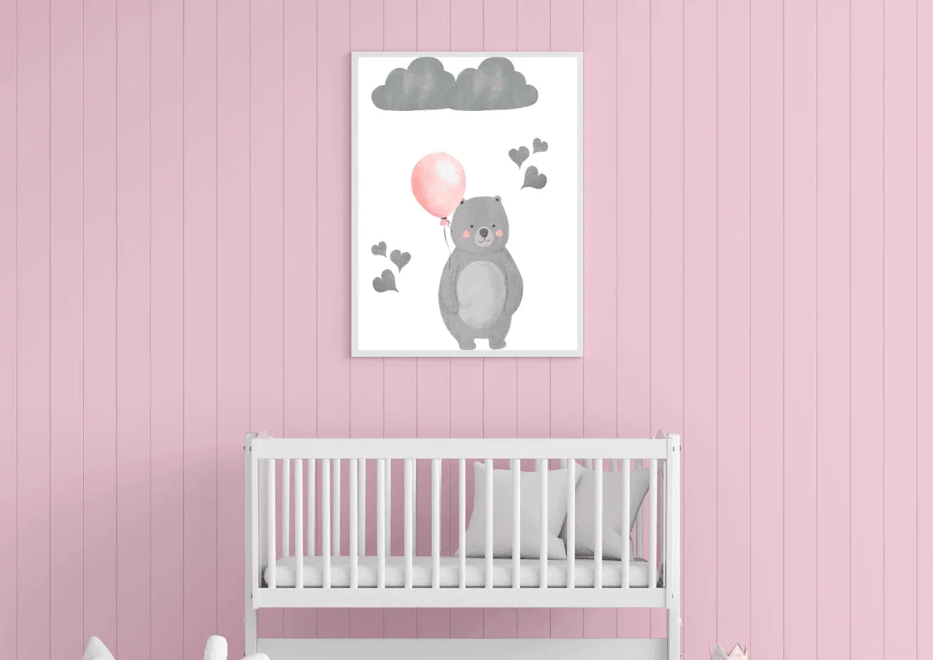 Bear Themed Nursery Print