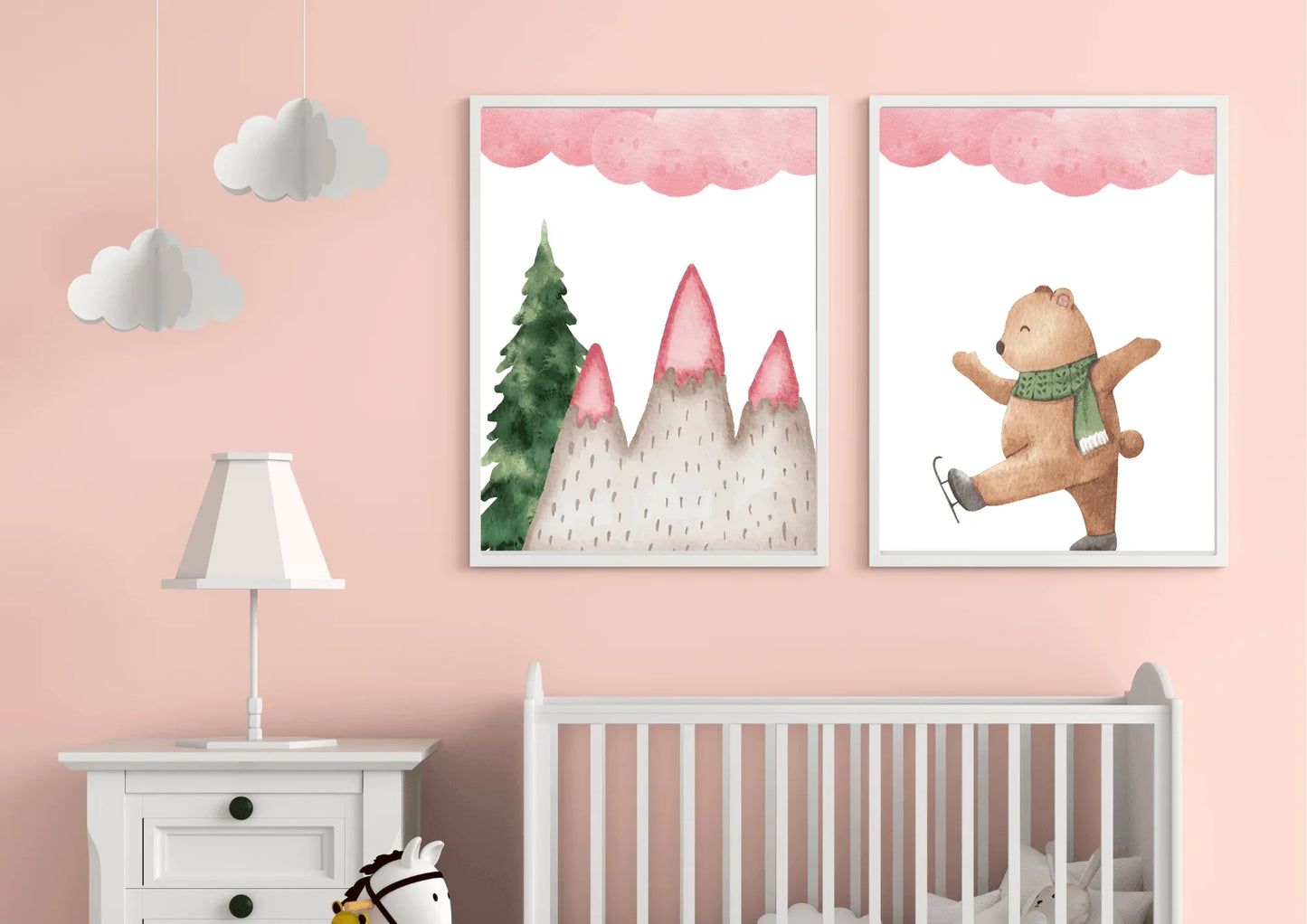 Forest Animals Nursery Prints