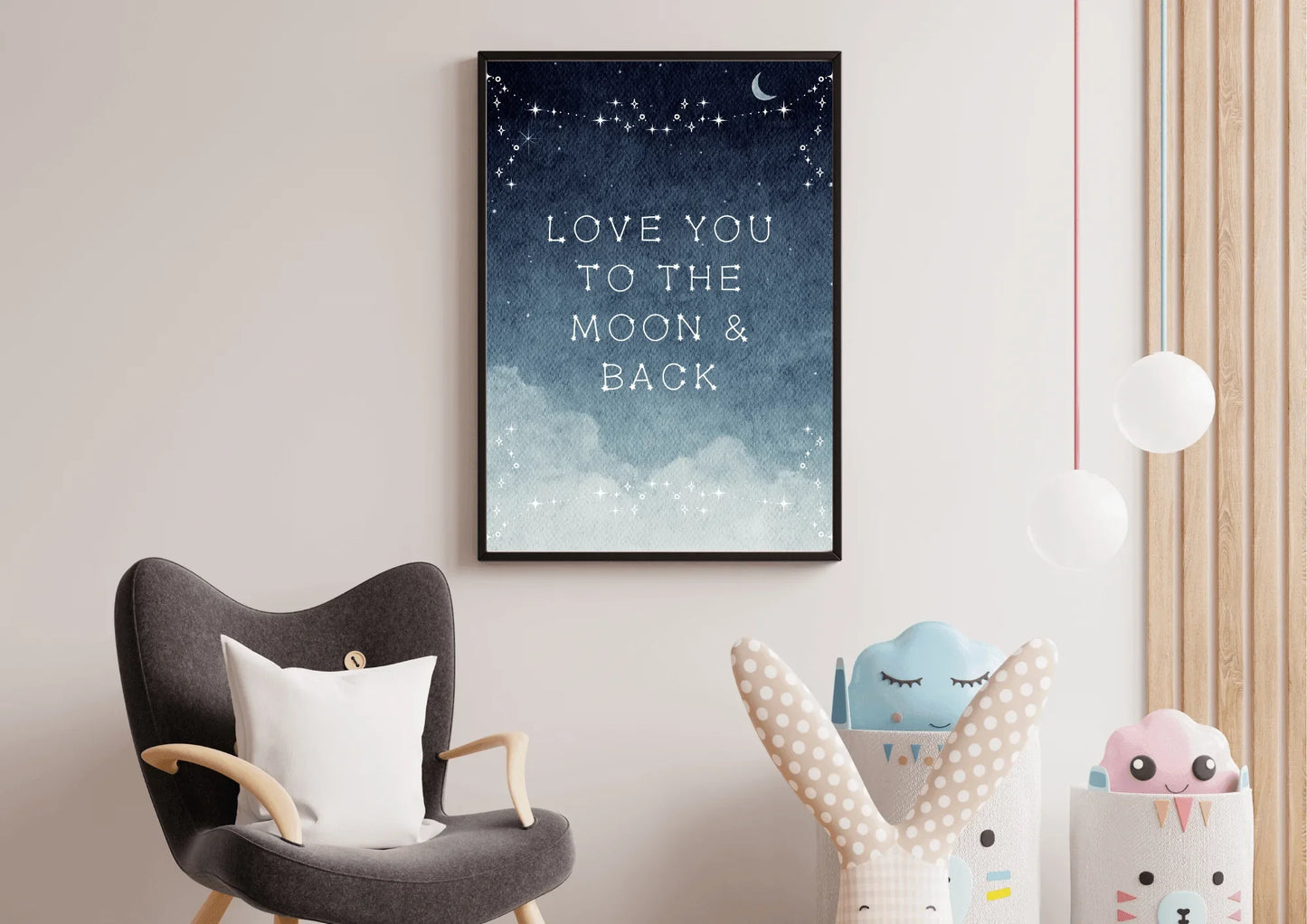 Celestial Nusery Wall Art