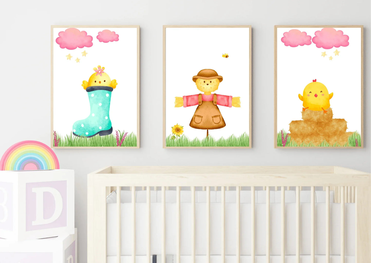 Farm-themed Nursery Prints
