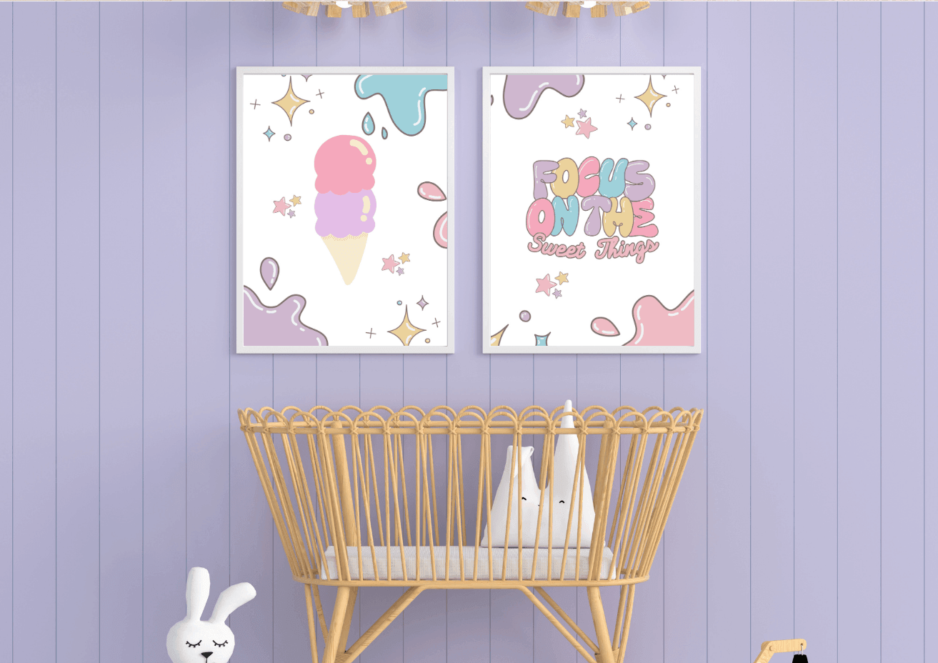 Ice Cream Wall Print