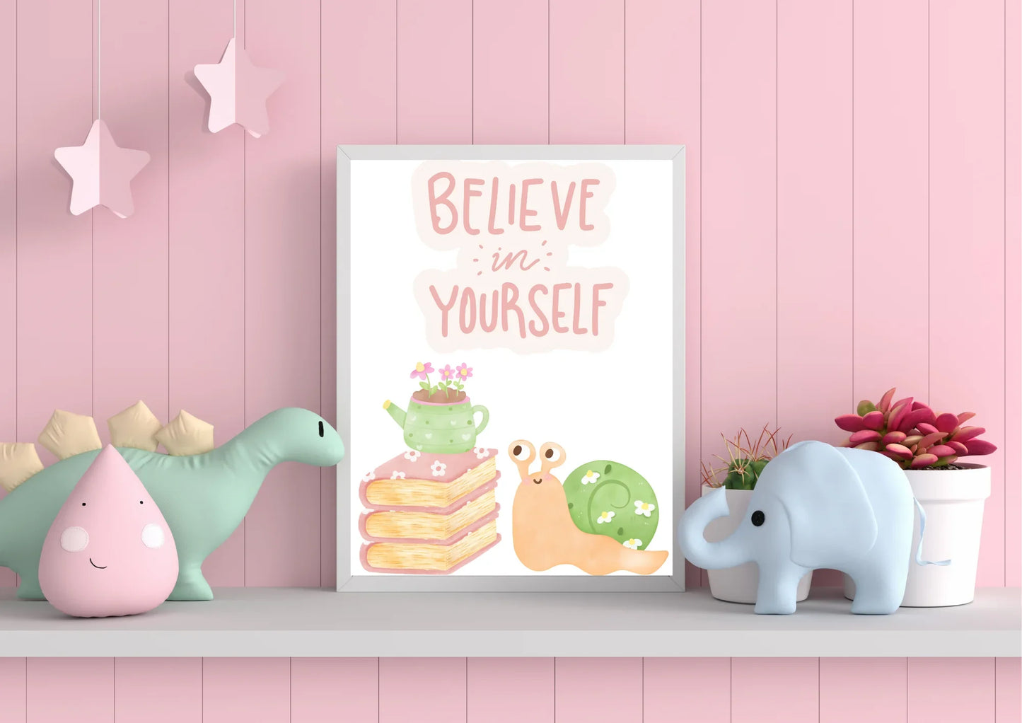 Snail nursery decor
