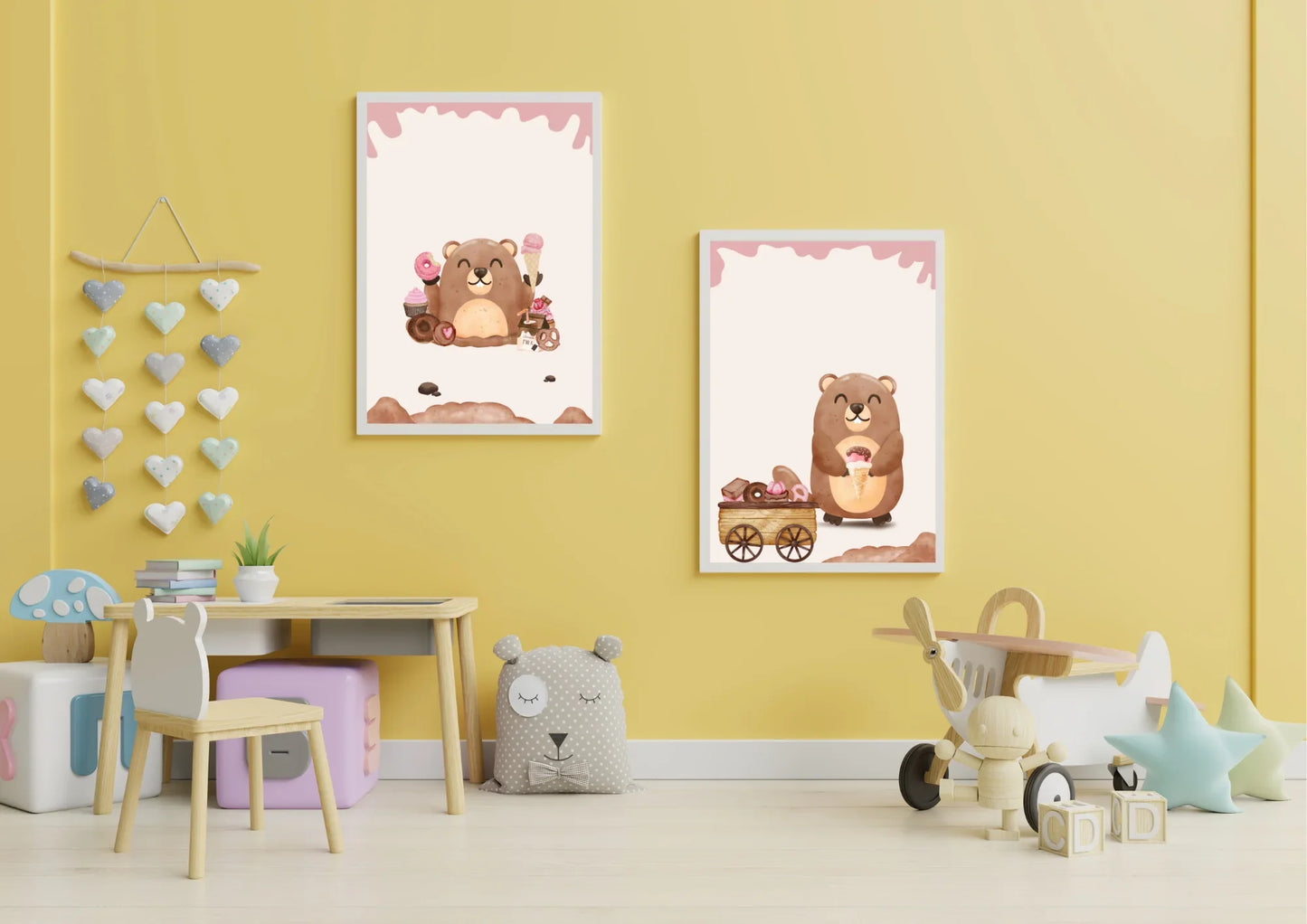 mole nursery art