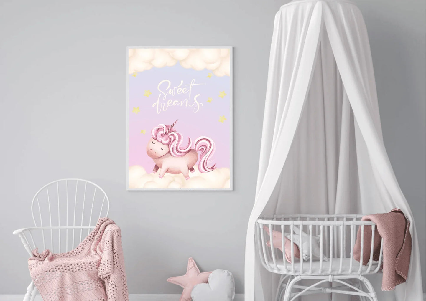 Unicorn Nursery Art