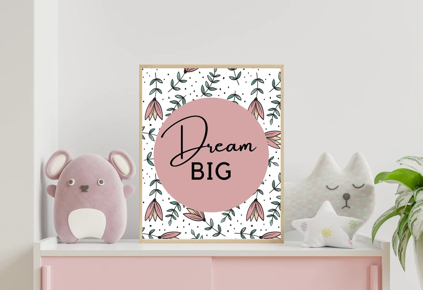 Dream big wall art