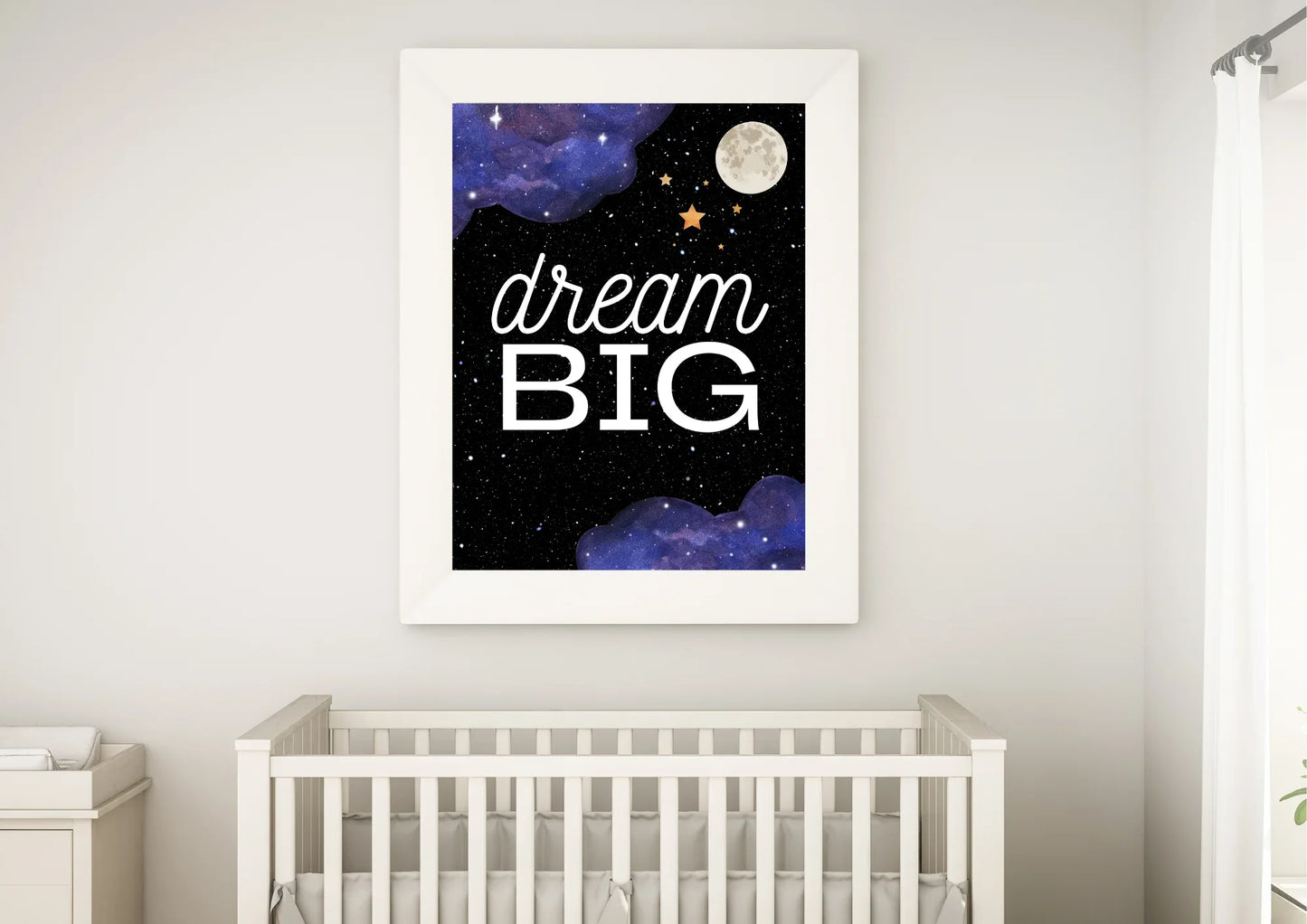 Dream big wall art