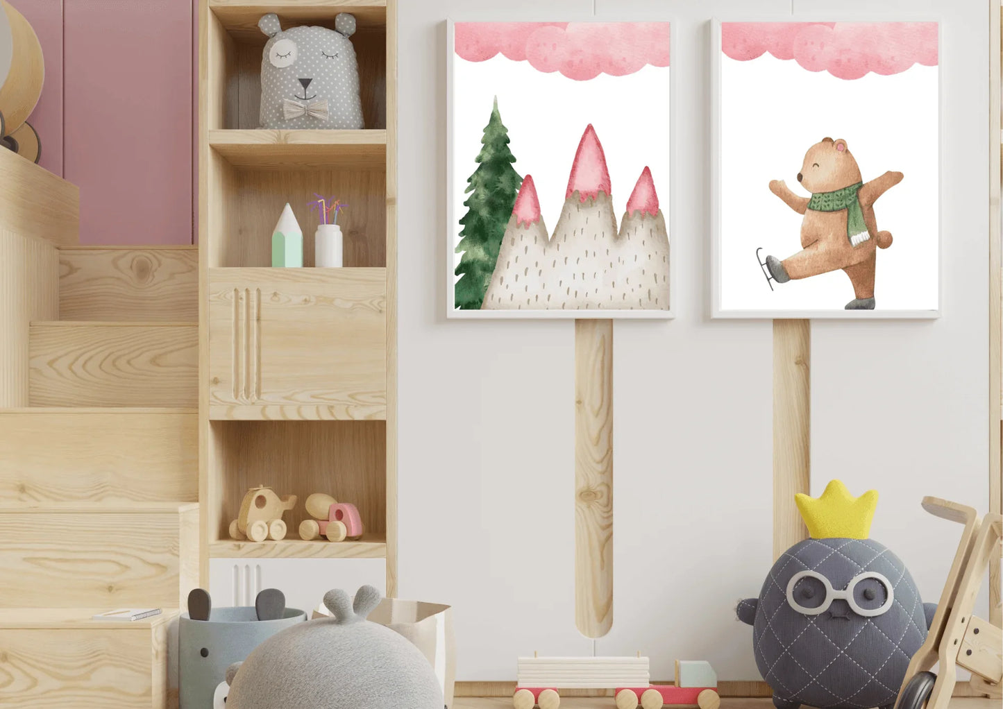 Forest Animals Nursery Prints