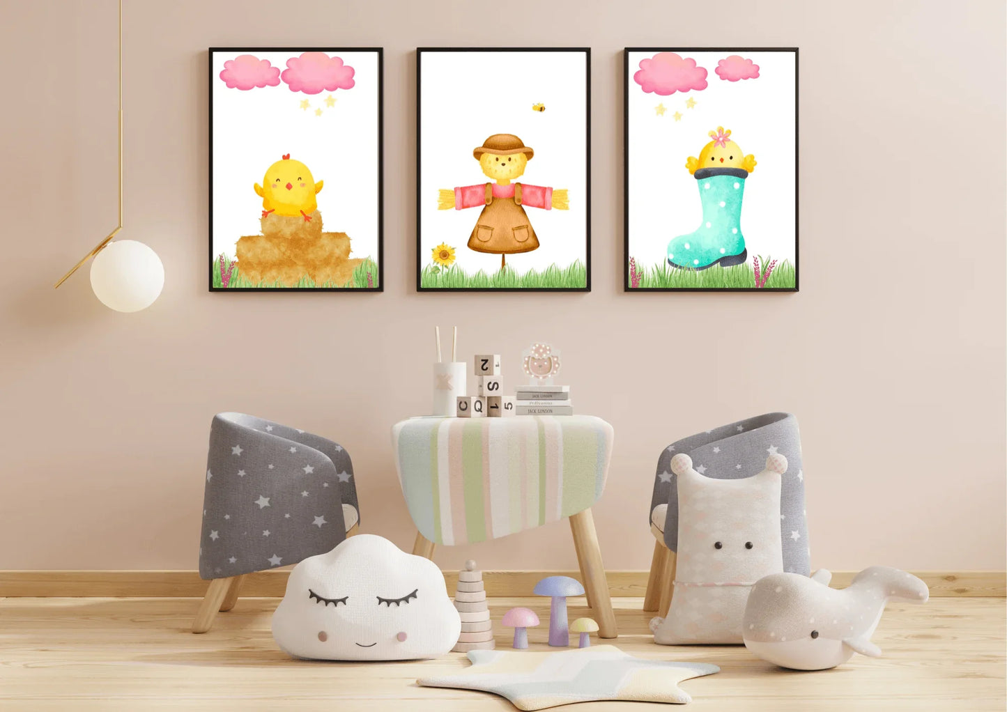 Farm-themed Nursery Prints