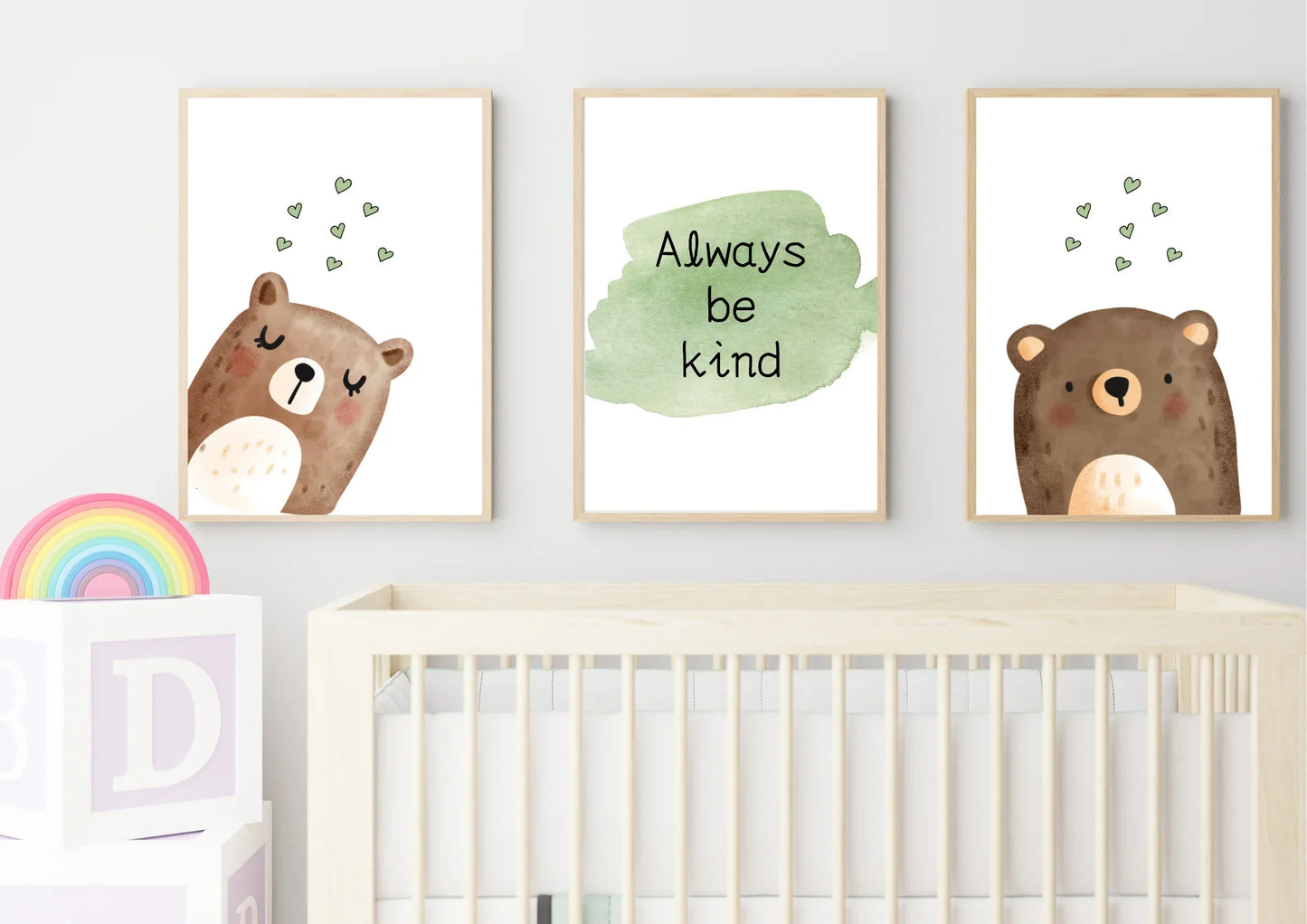 Bear nursery art