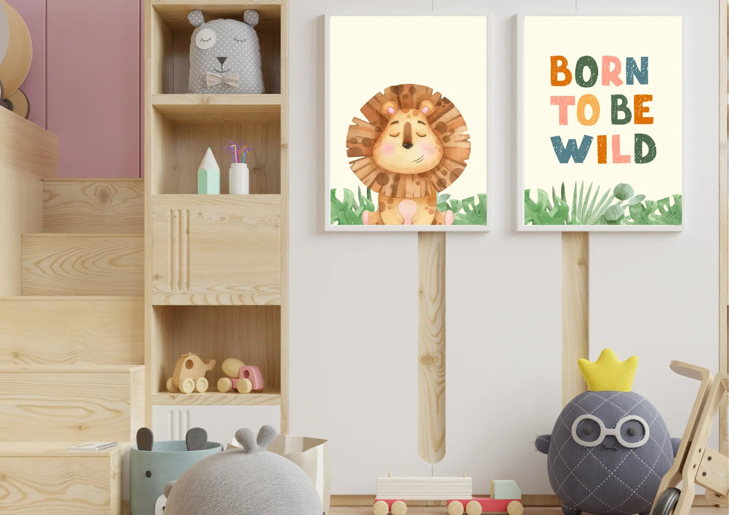 Jungle nursery art