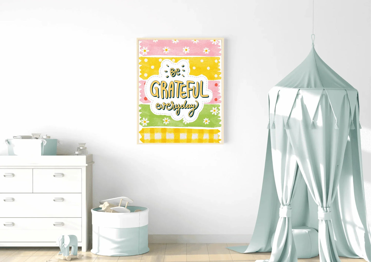 be grateful nursery quote