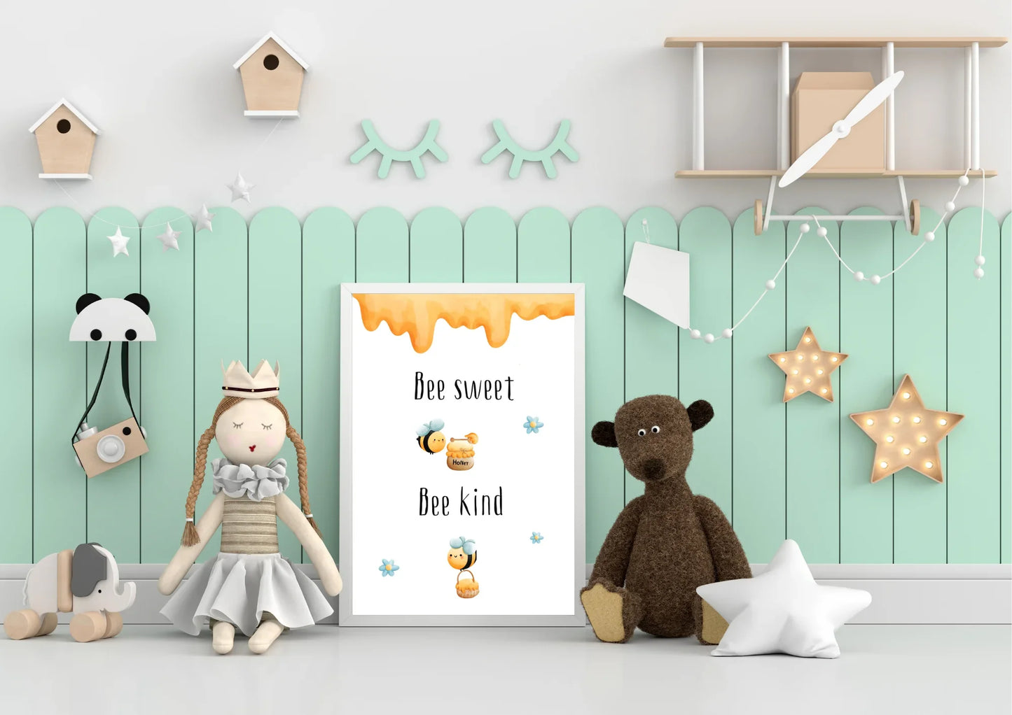 Bee Sweet Bee Kind Print