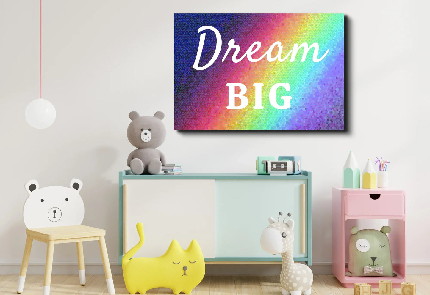Dream big wall art