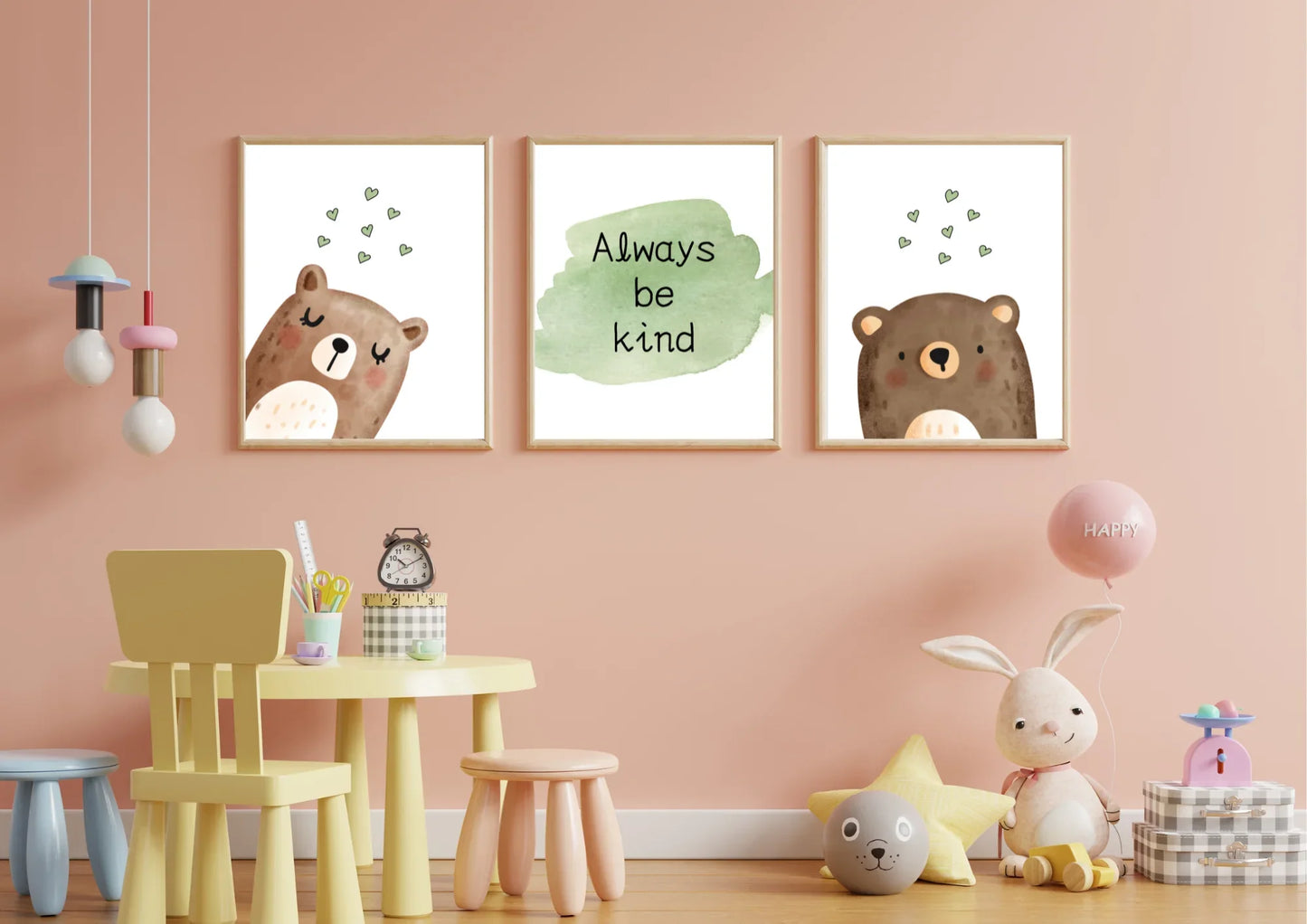 Bear nursery art