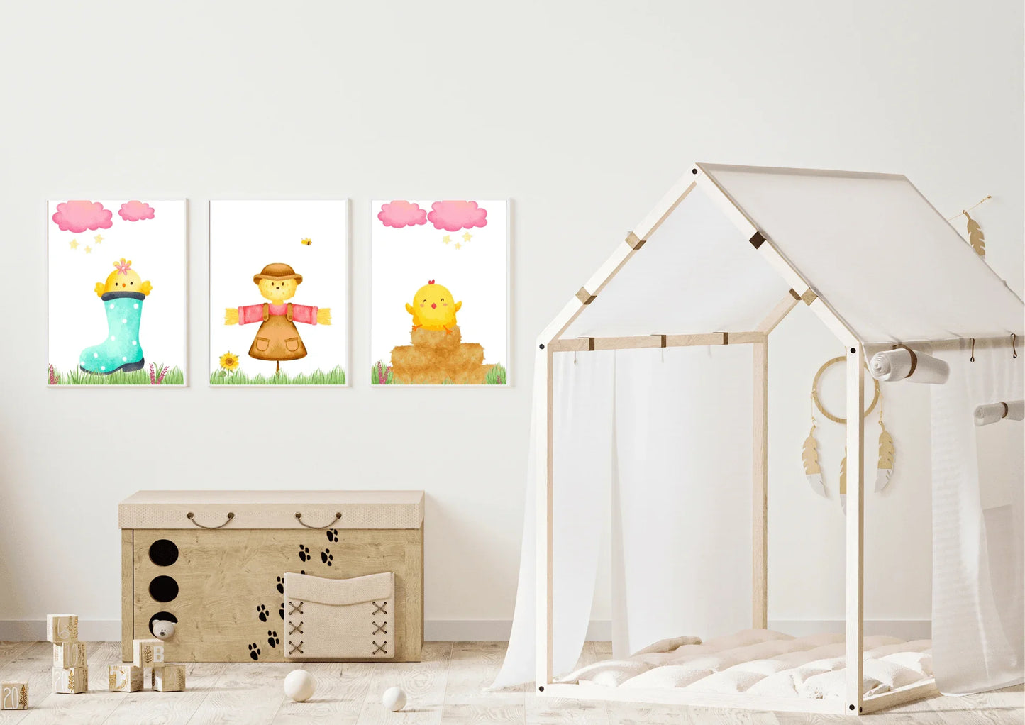 Farm-themed Nursery Prints