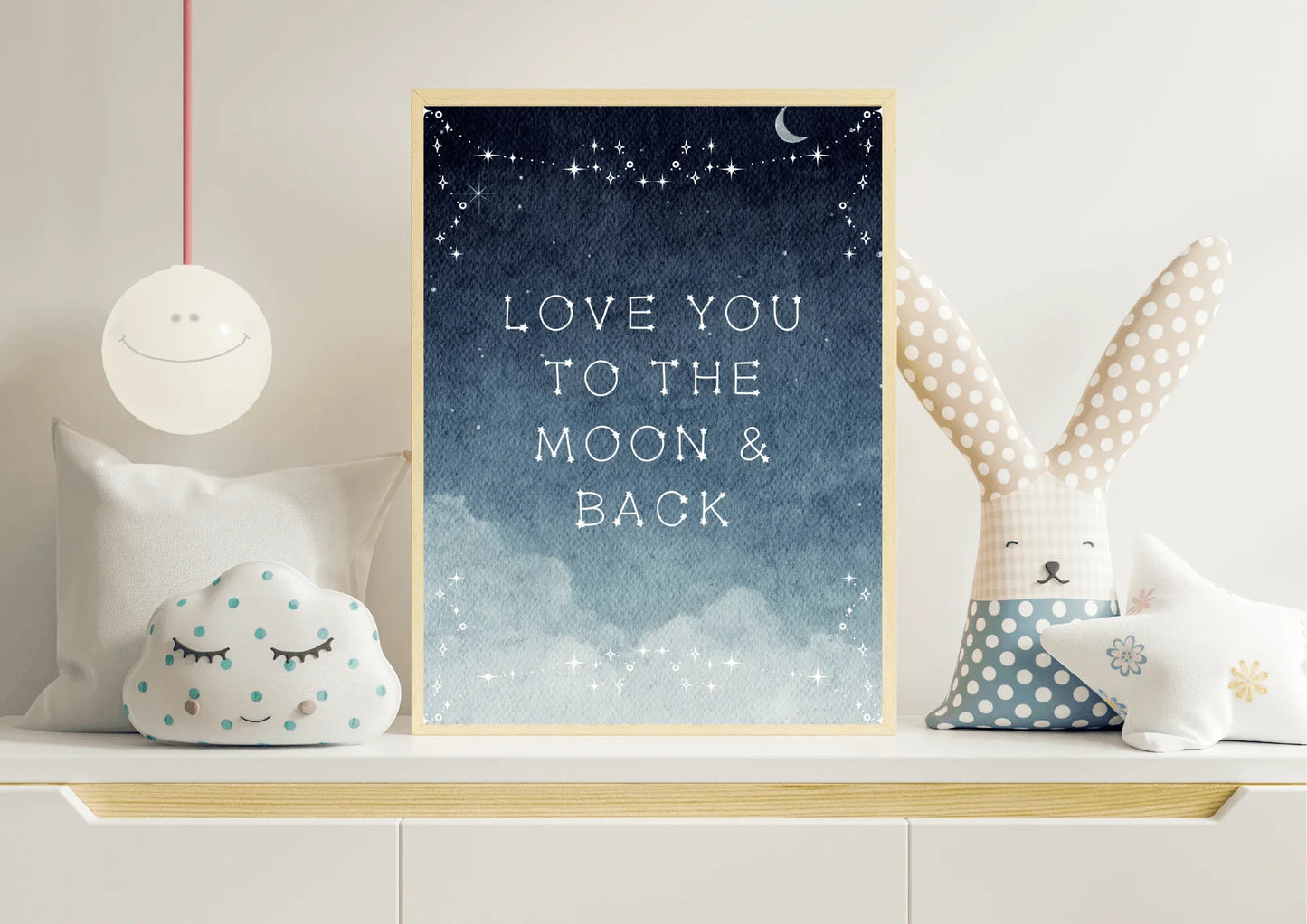 Celestial Nusery Wall Art