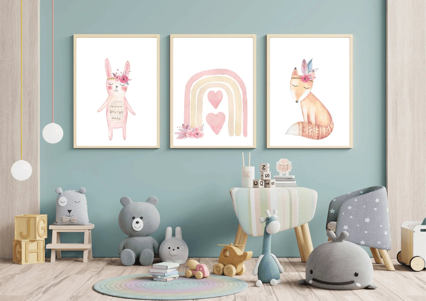 Woodland Nursery Prints