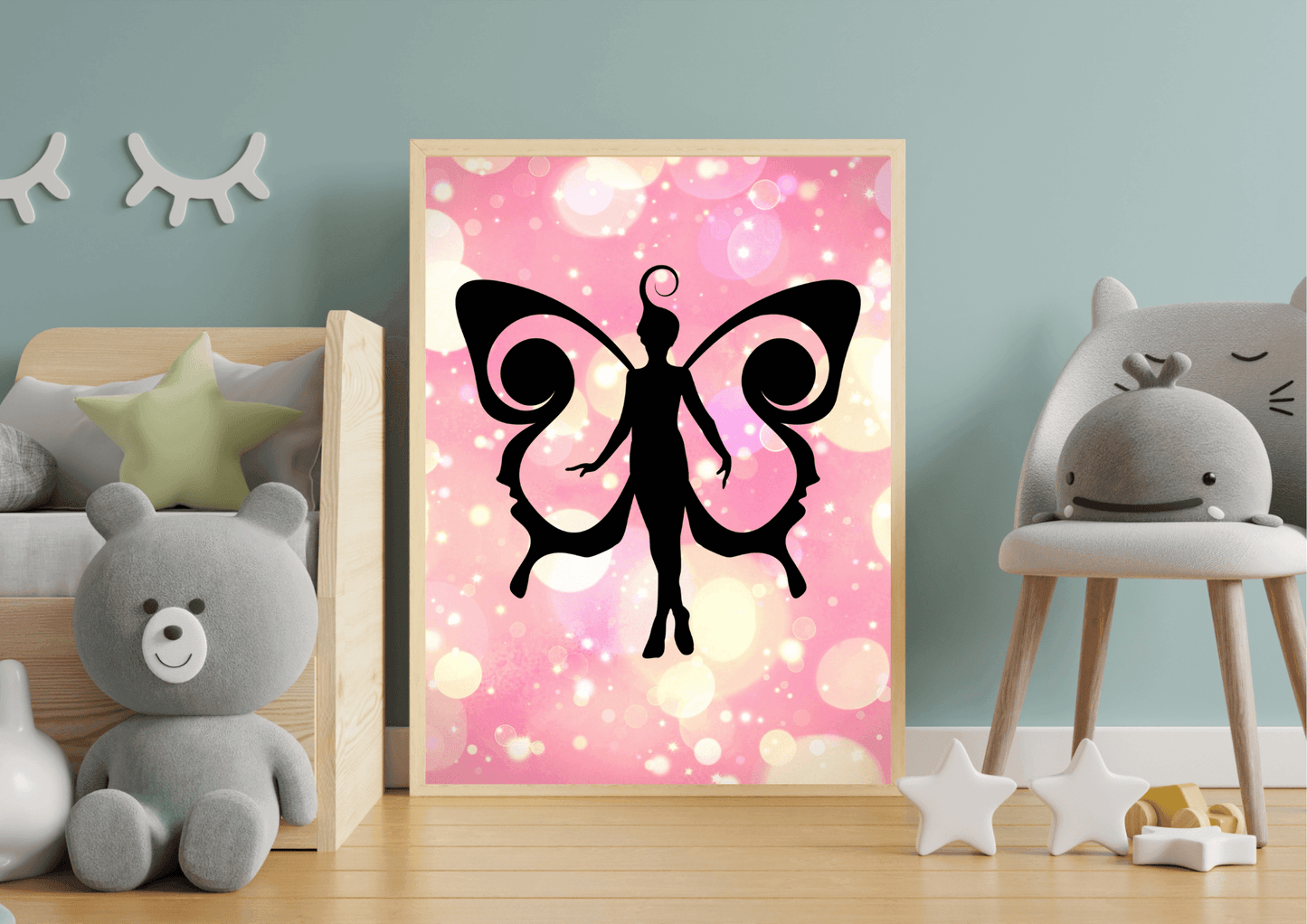 Pixie Nursery Wall Art