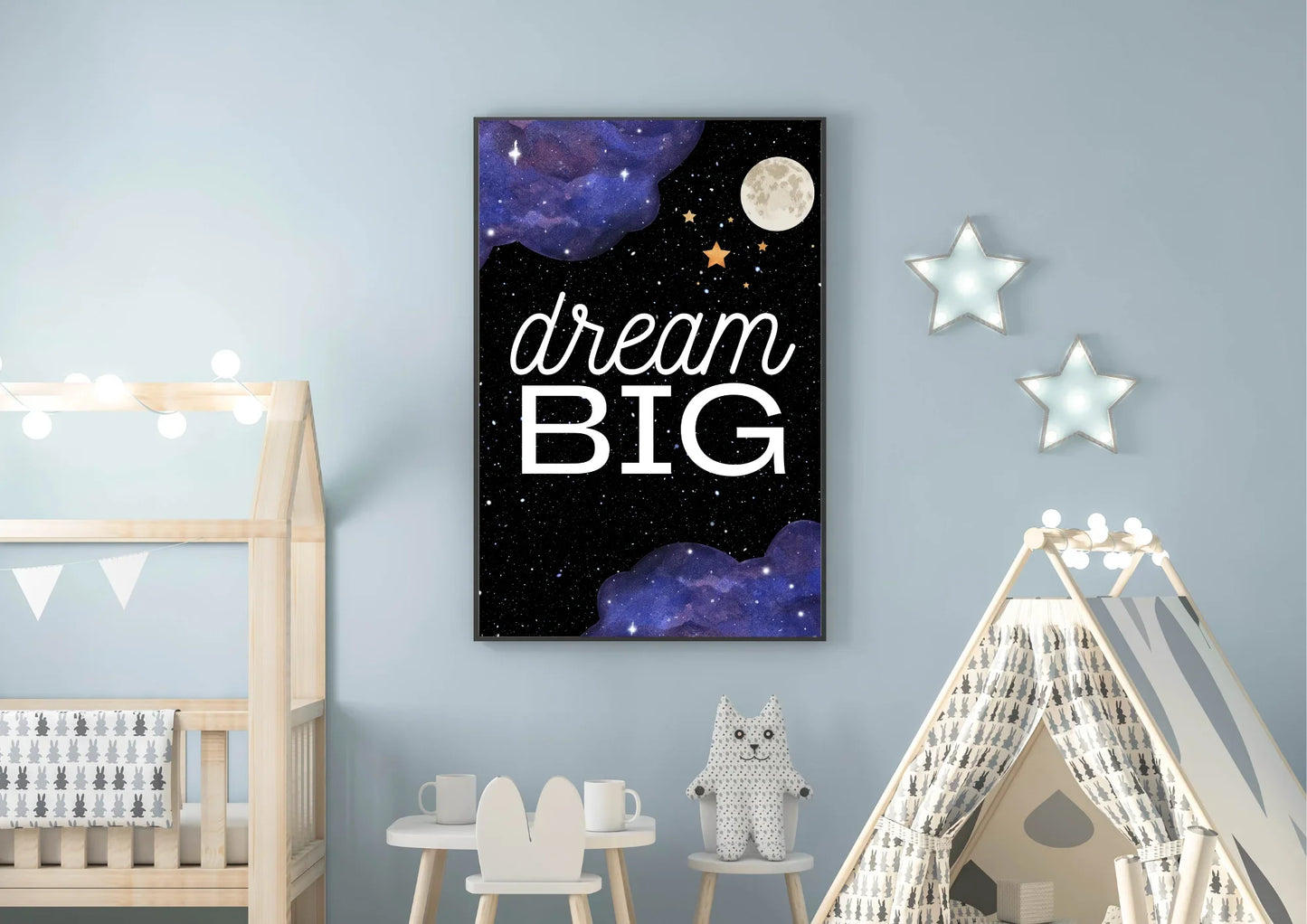Dream big wall art