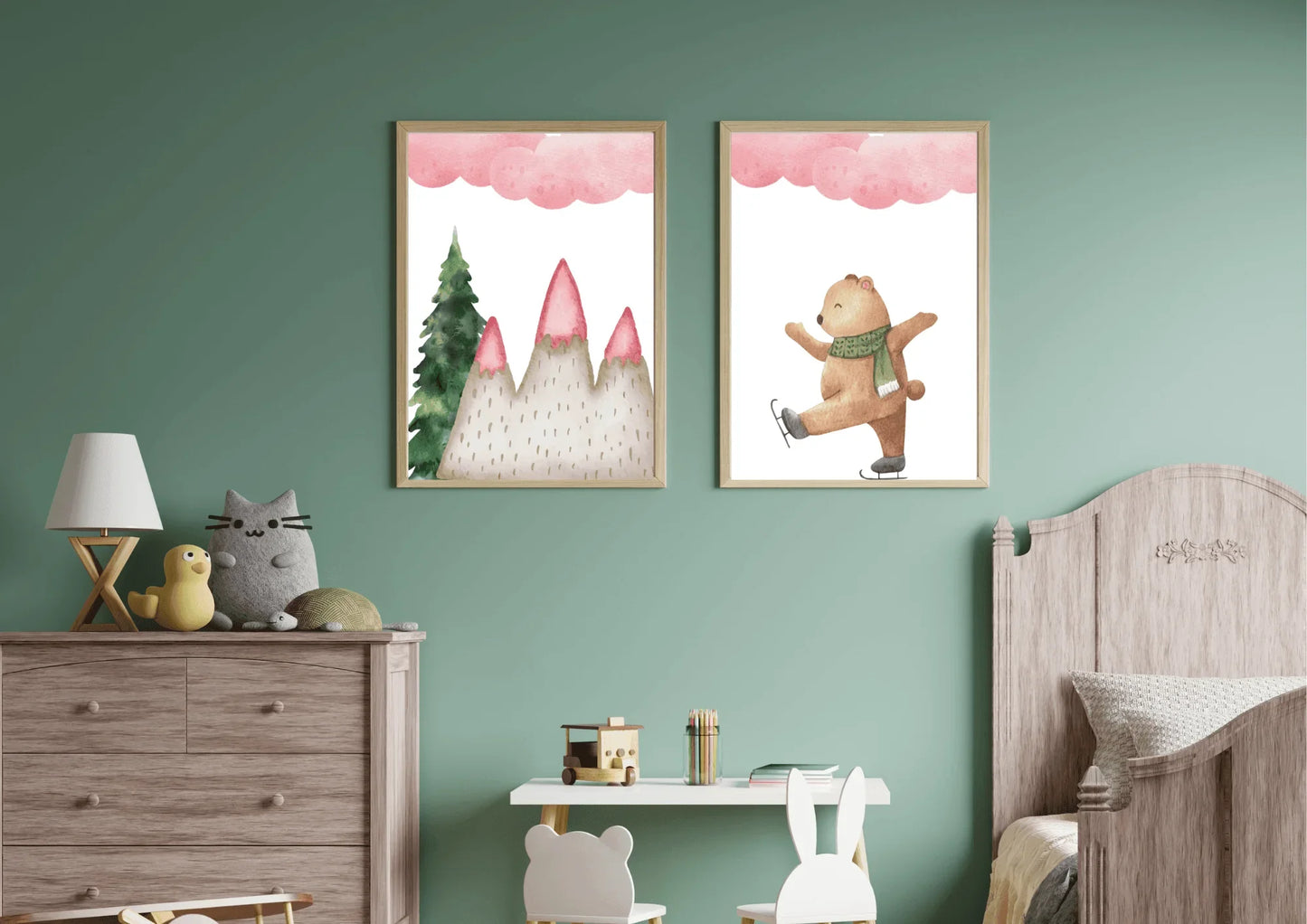 Forest Animals Nursery Prints