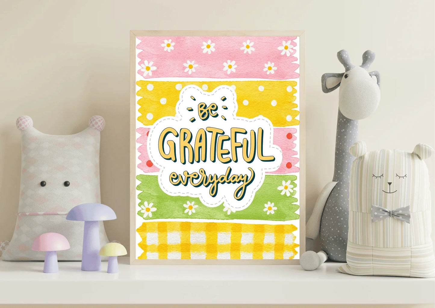 be grateful nursery quote
