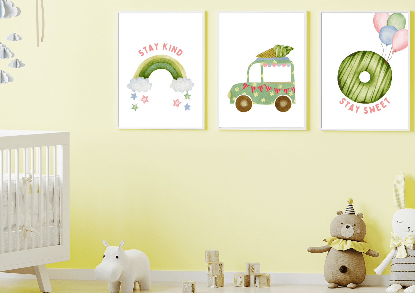 Ice Cream Truck Nursery Print