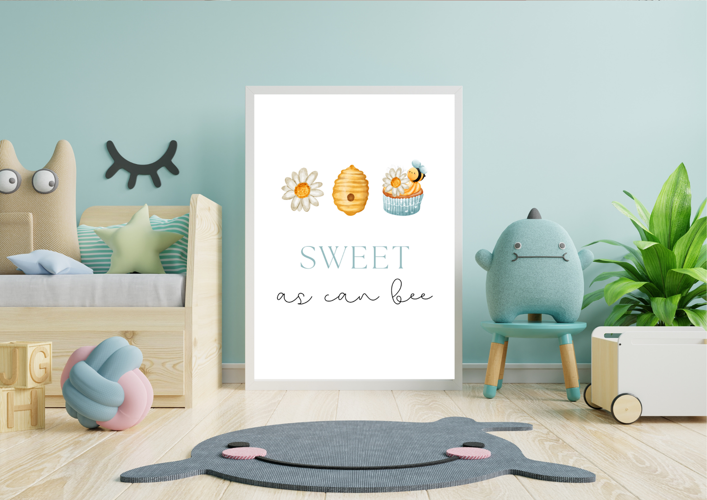 Sweet as Can Bee Print