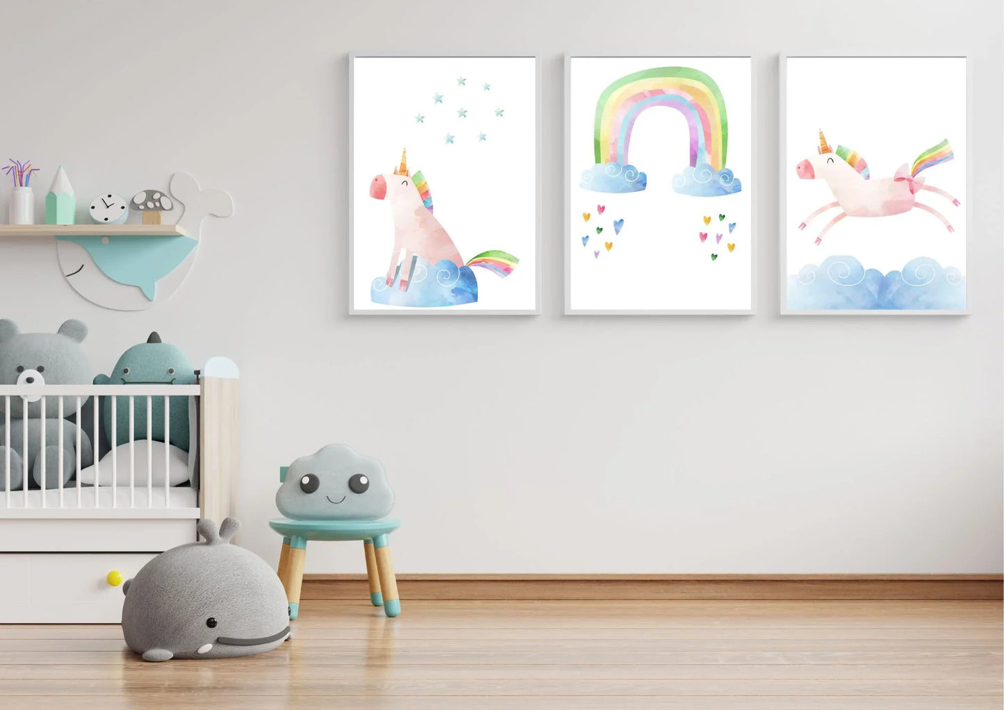 Unicorn nursery art