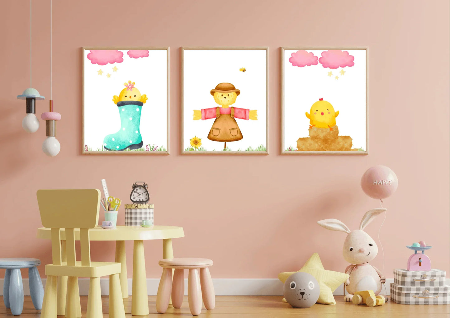 Farm-themed Nursery Prints