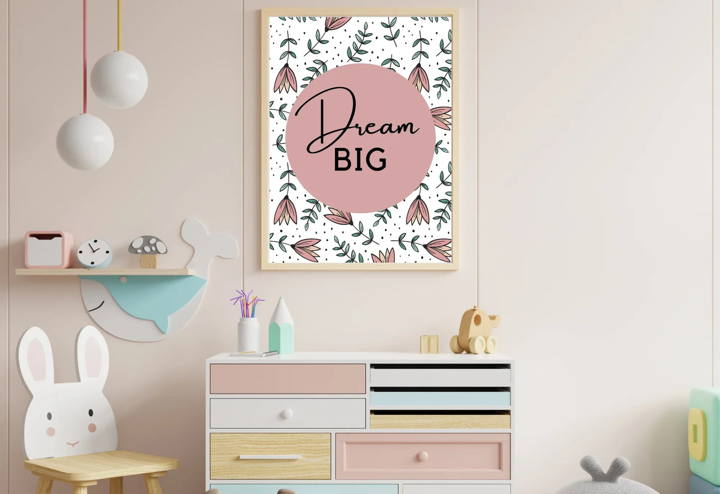 Dream big wall art
