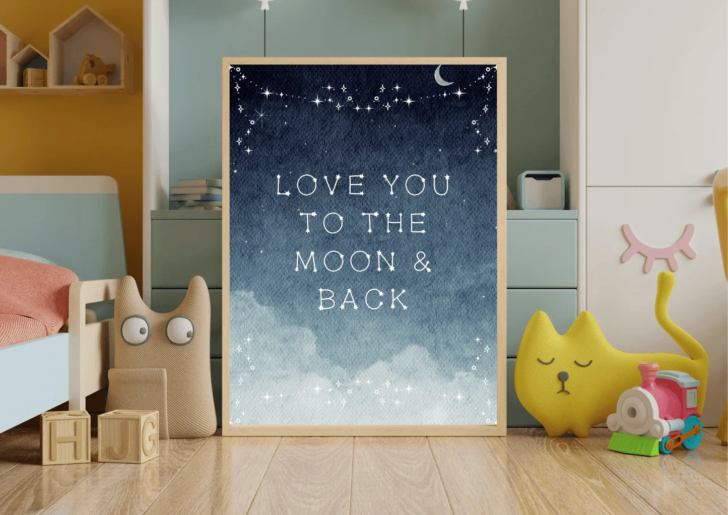 Celestial Nusery Wall Art