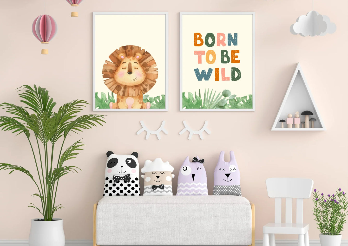 Jungle nursery art