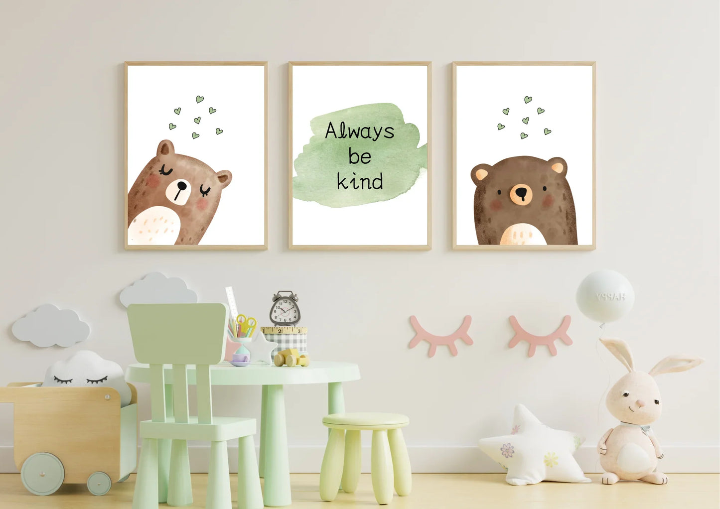 Bear nursery art