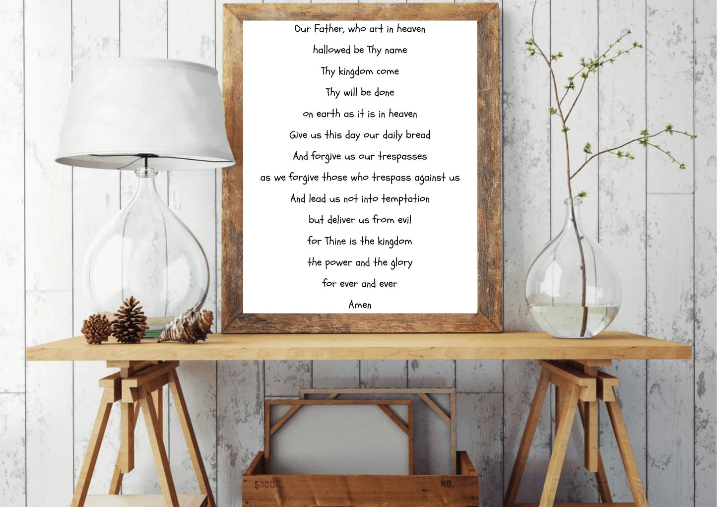 Our Father Nursery Art