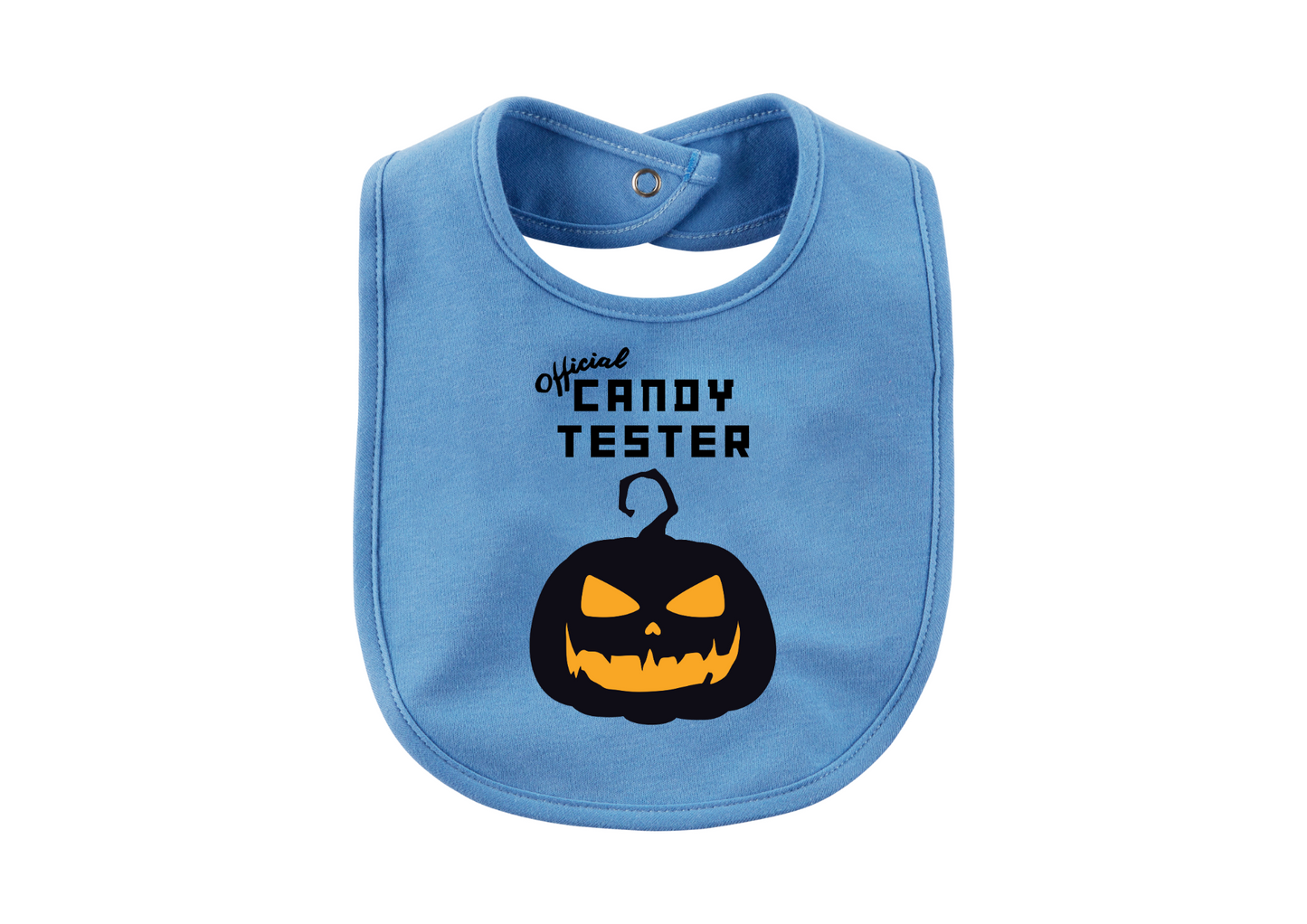 Halloween candy tester bib