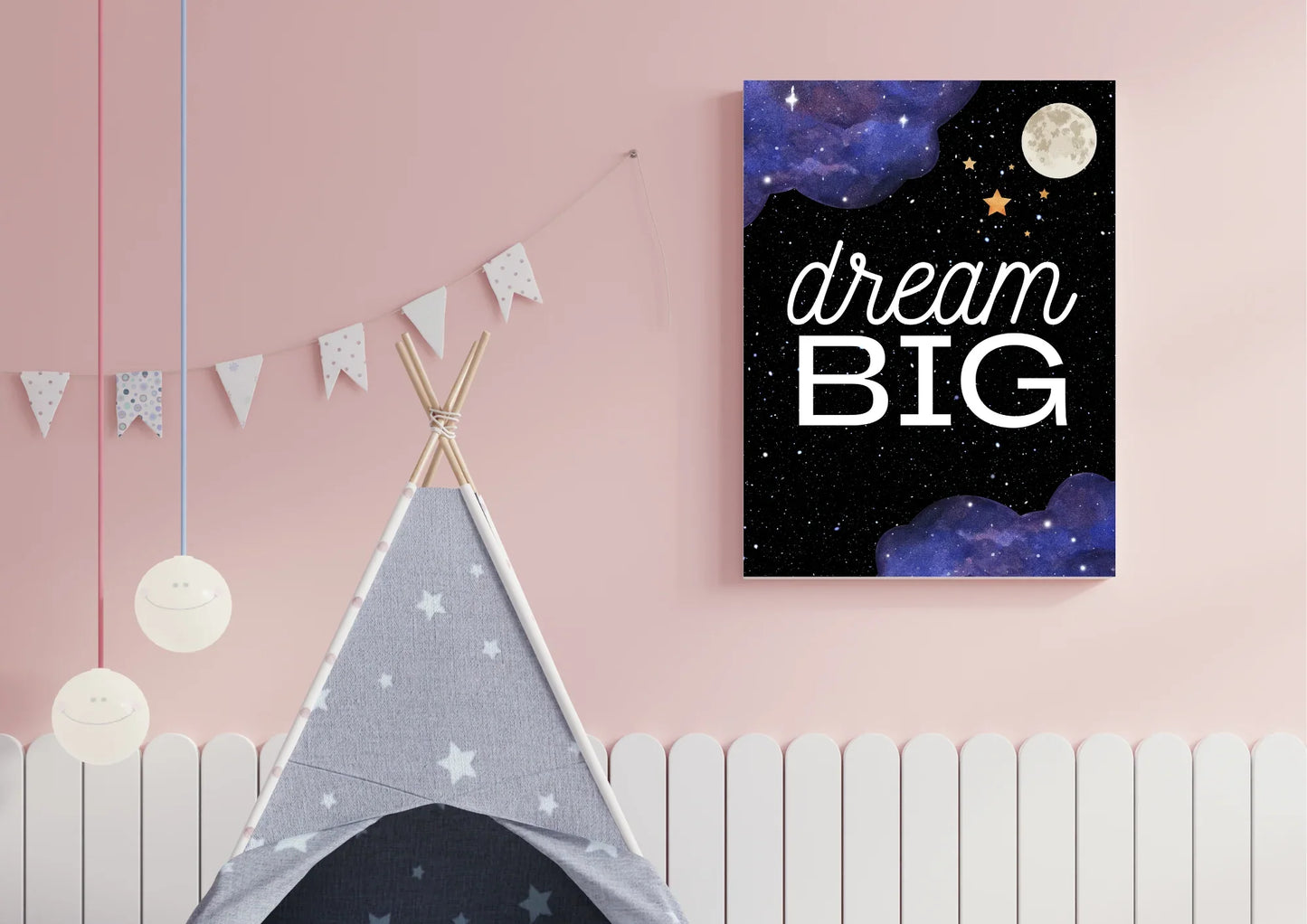 Dream big wall art