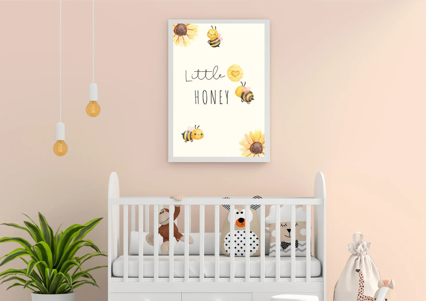 Little Honey Nursery Print