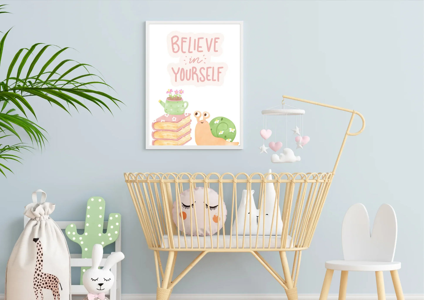 Snail nursery decor
