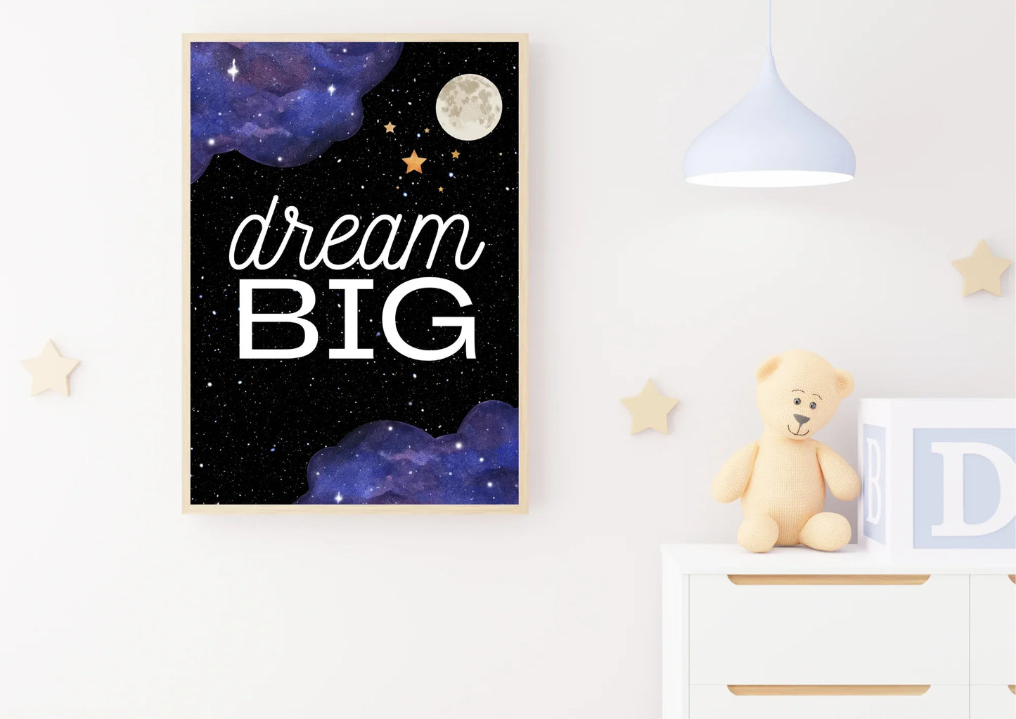 Dream big wall art