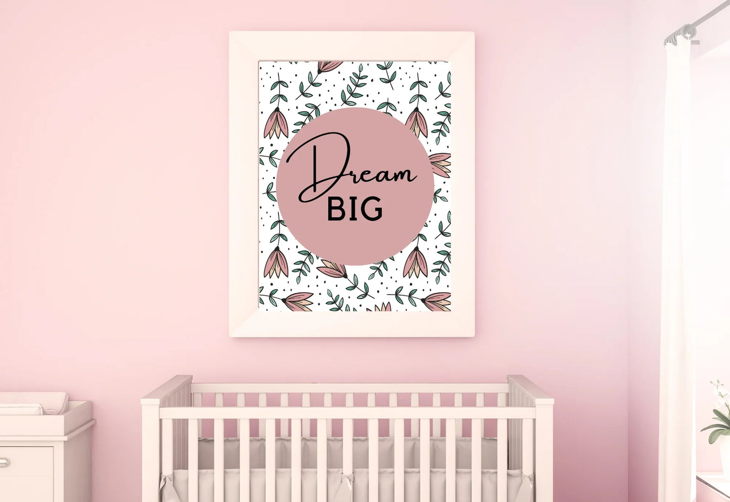 Dream big wall art