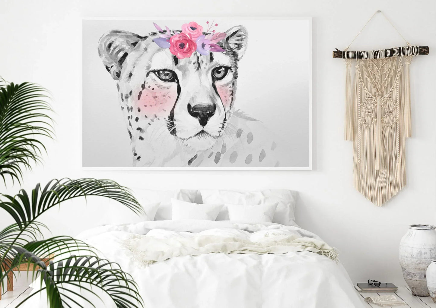Cheetah nursery art