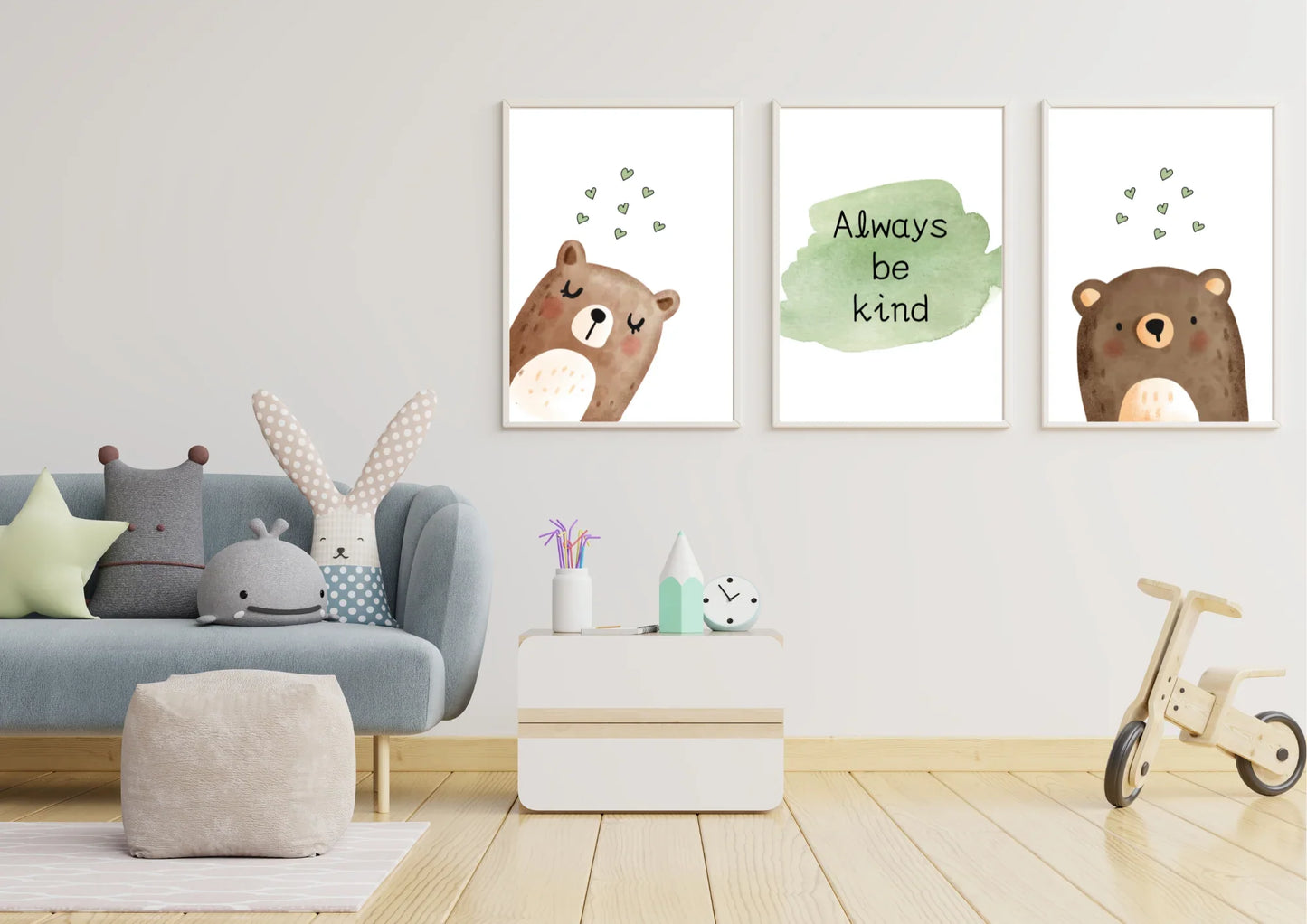 Bear nursery art
