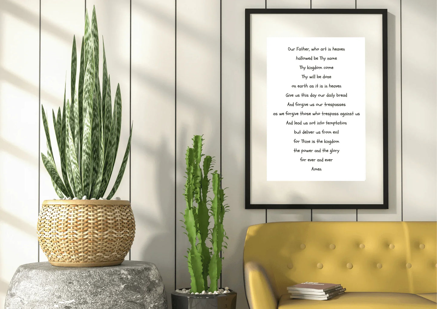 Our Father Nursery Art