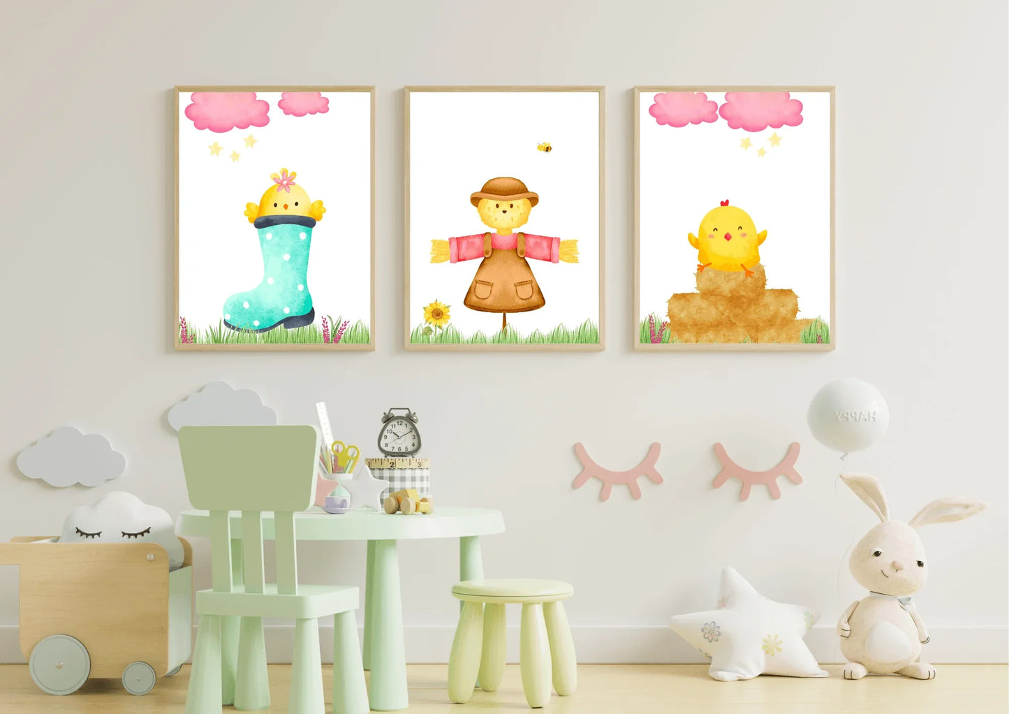 Farm-themed Nursery Prints