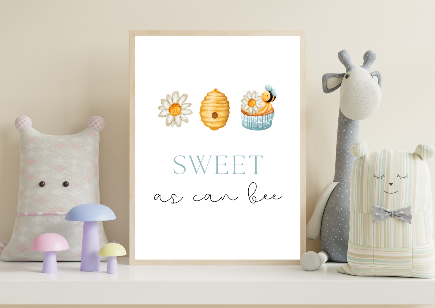 Sweet as Can Bee Print