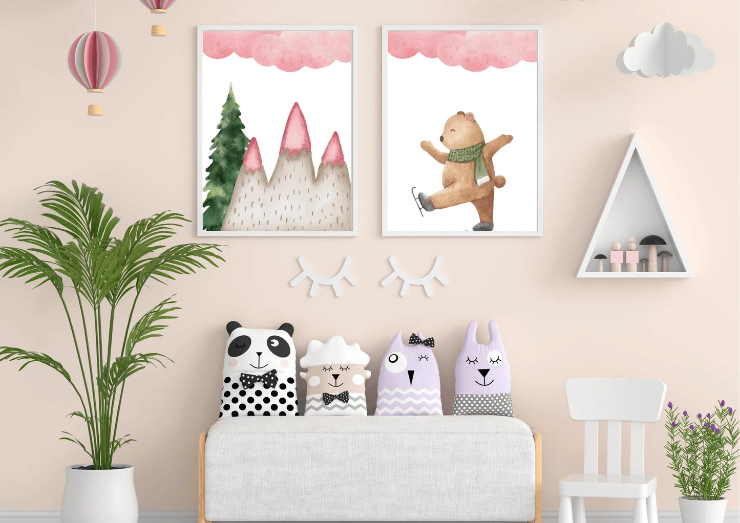 Forest Animals Nursery Prints